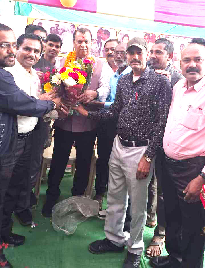 शिवरतन के जन्मदिन पर बधाई देने तांता