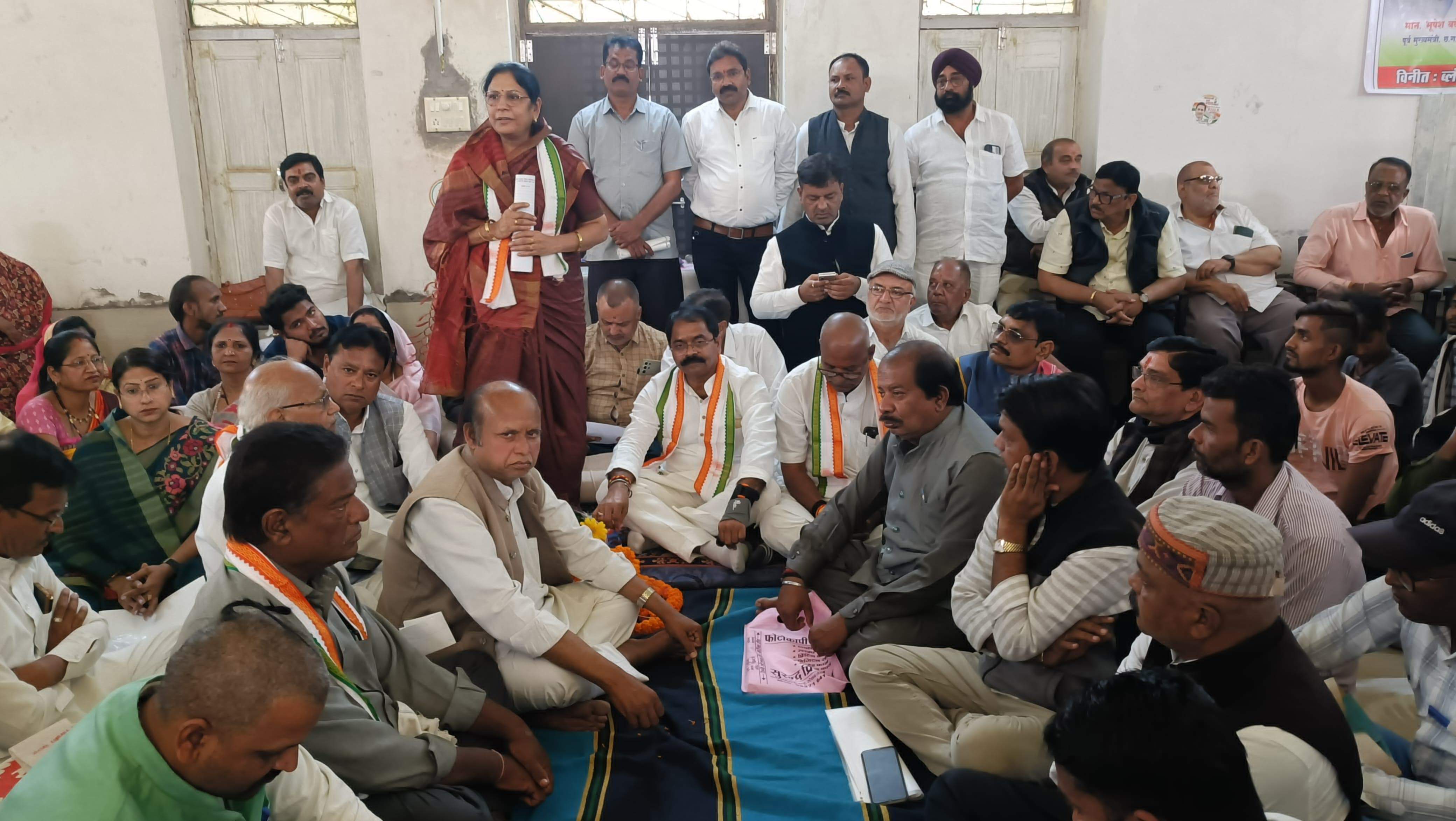 एक बार फिर कांग्रेस का परचम लहराना है-विधायक इंद्र साव