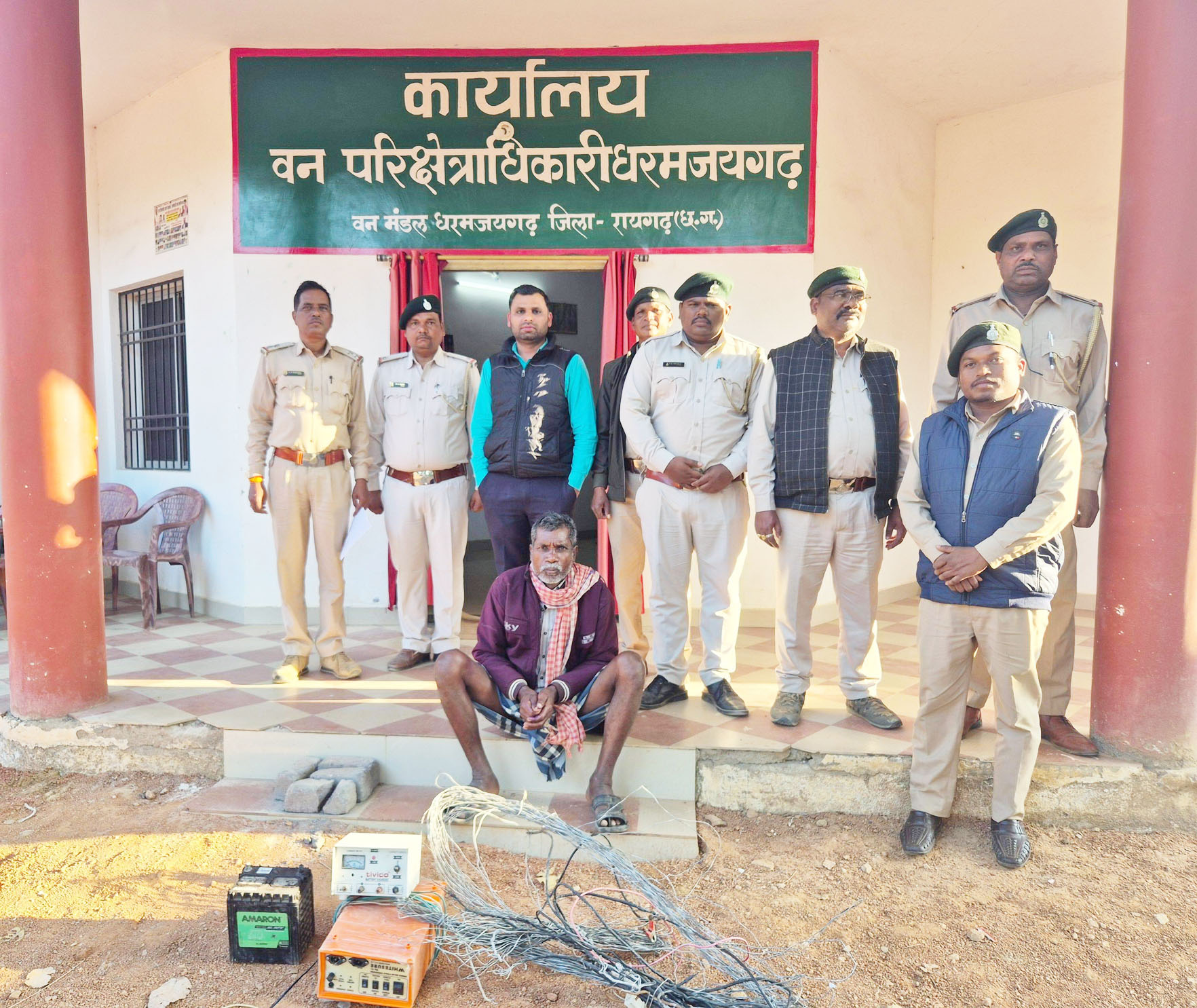 करंट से हाथी की मौत, आरोपी को जेल करंट से हाथी की मौत, आरोपी को जेल