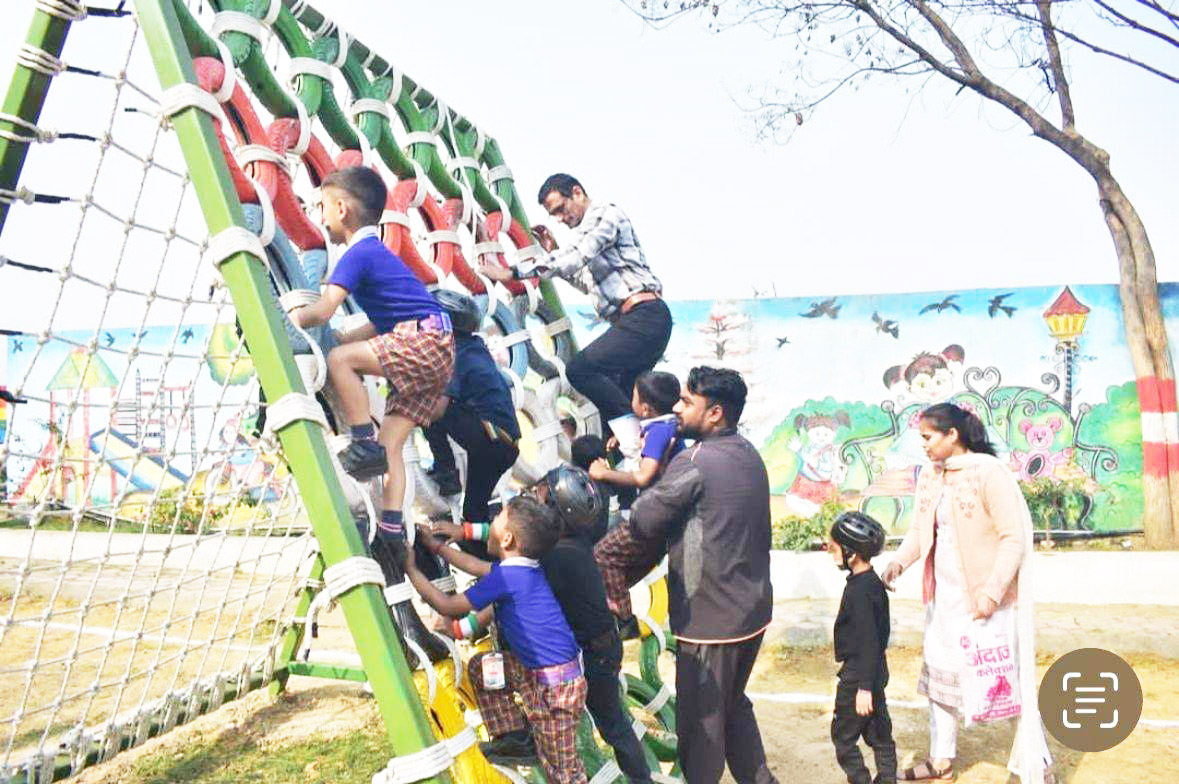 संस्कार स्कूल में एडवेंचर हब का उद्घाटन संस्कार स्कूल में एडवेंचर हब का उद्घाटन