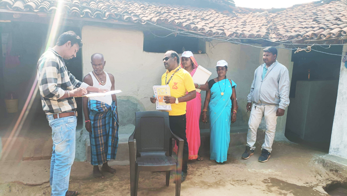 कसडोल के वनांचल गांवों में हुआ विशेष कुष्ठ सर्वे, सत्यापन और उपचार कार्यक्रम