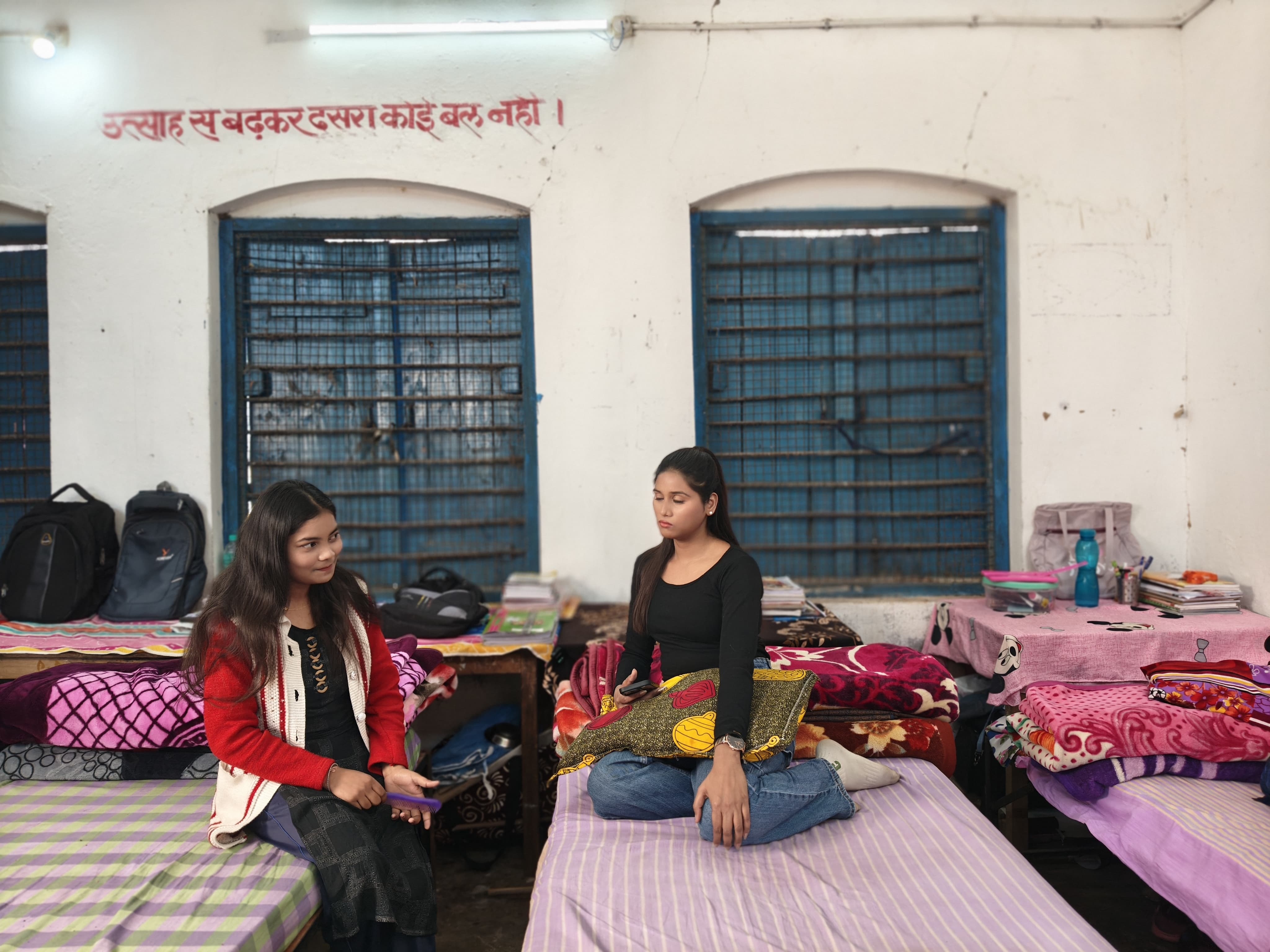 मानव तस्करी से पीडि़त बालिका पर आधारित  ‘कजरी द बैटल फॉर फ्रीडम’ की शार्ट मूवी पुलिस ऑफिस में शूट