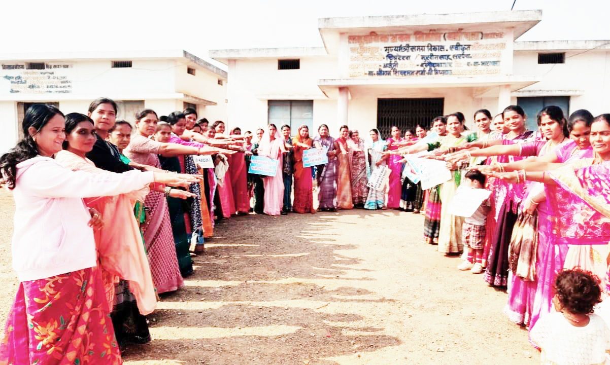 शत-प्रतिशत मतदान के लिए चलाया जा रहा जागरूकता अभियान