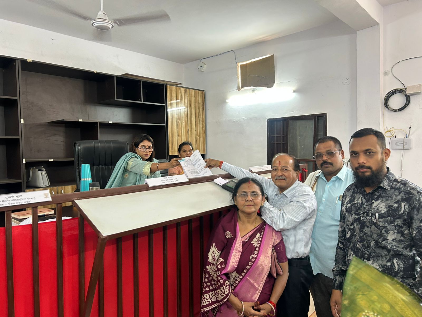 पंचायत चुनाव : नांदगांव में जिपं  सदस्य बनने 68 ने भरा नामांकन