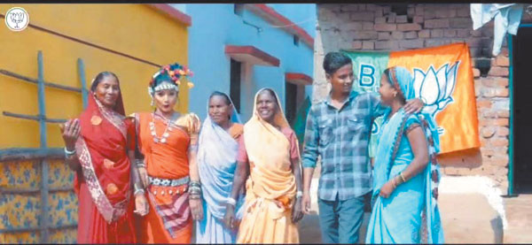 भाजपा ने जारी किए प्रचार गीत भाजपा ने जारी किए प्रचार गीत