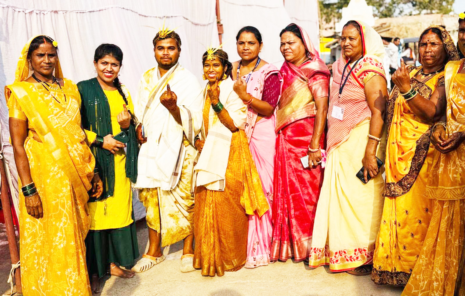 महिलाओं, युवाओं, बुजुर्ग, दिव्यांगजन ने उत्साहपूर्वक किया मतदान