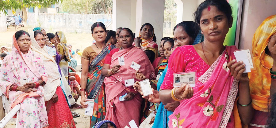 मतदान करने उत्साह