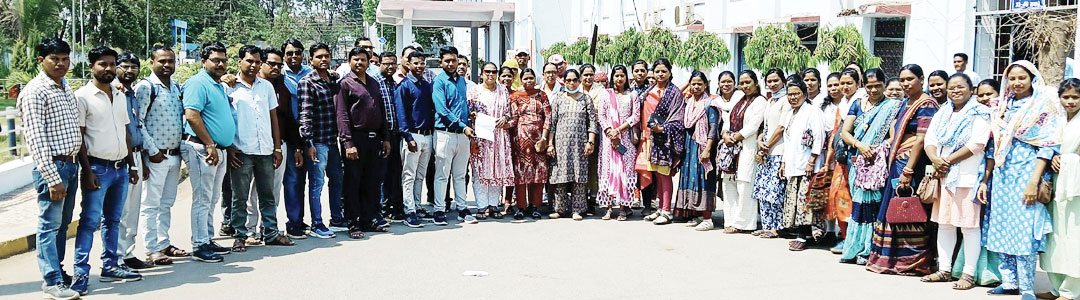 मानदेय का भुगतान समय पर नहीं, कलेक्टर को ज्ञापन