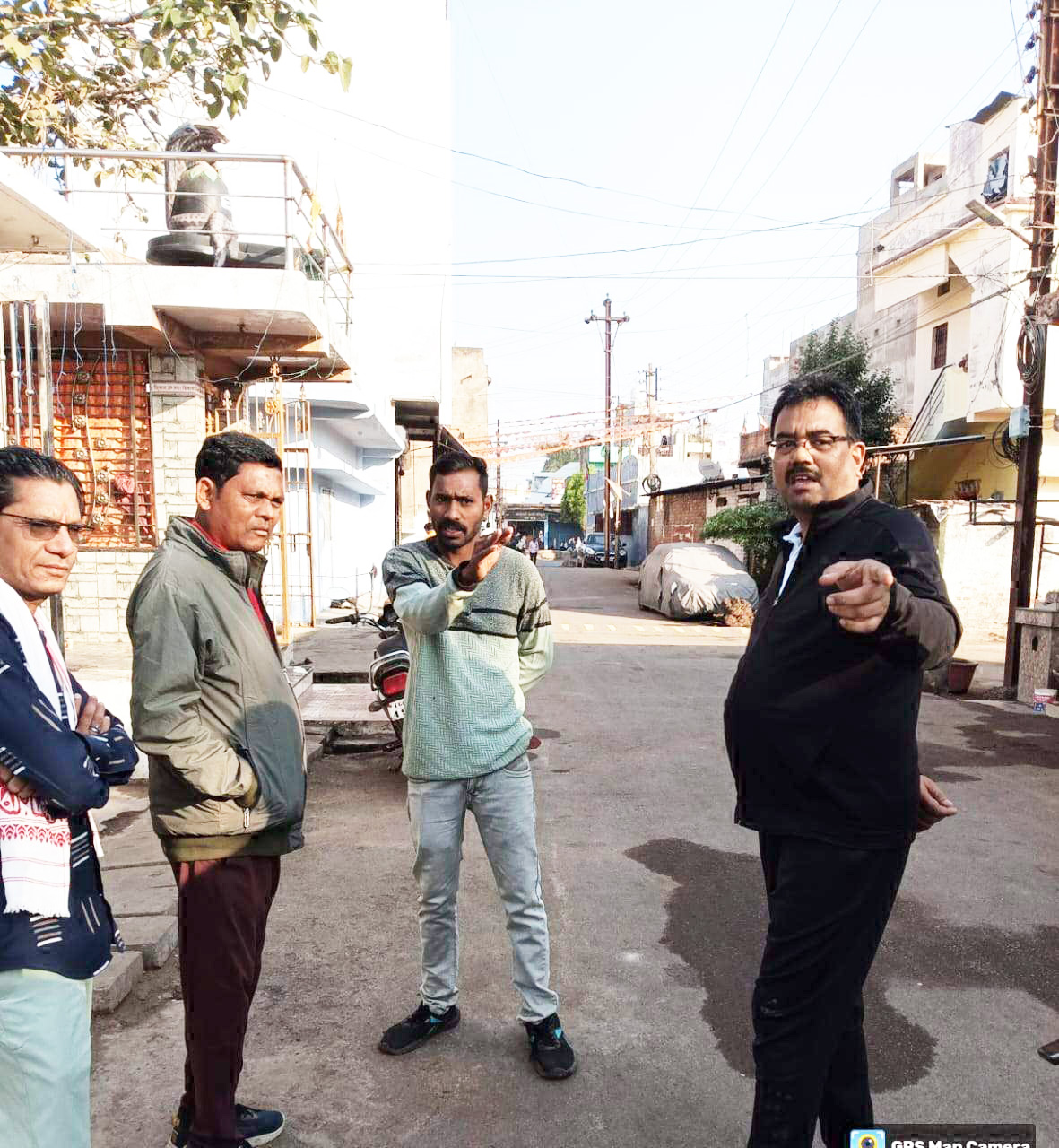 आयुक्त ने सफाई व्यवस्था का किया निरीक्षण   वार्डवासियों से लिया फीडबैक