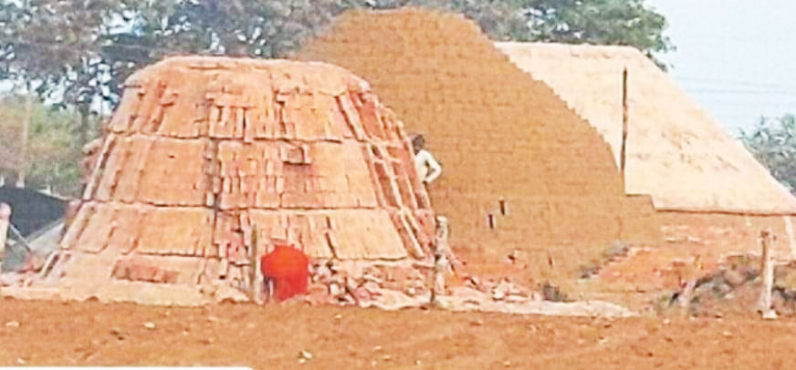 अवैध रूप से चल रहे ईंट भट्ठों पर कार्रवाई नहीं, खत्म हो रही खेतों की उर्वरा शक्ति 