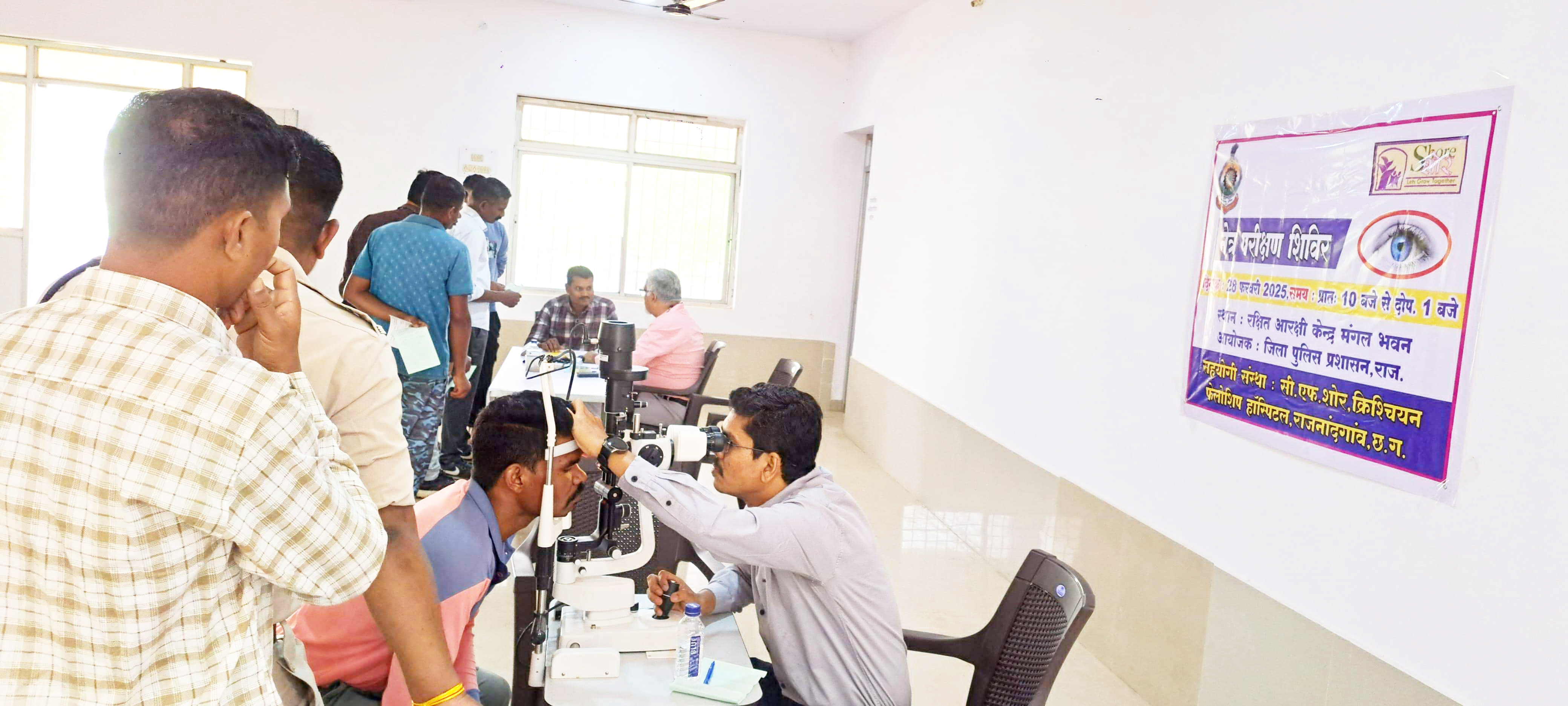 शिविर में 90 की स्वास्थ्य जांच