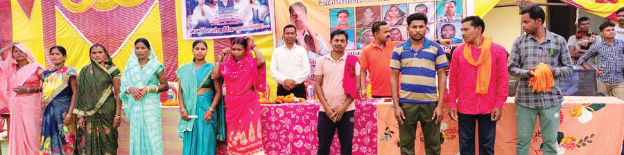 मधोता 02 कुण्डगुड़ा में सरपंच-पंचों का शपथ ग्रहण समारोह