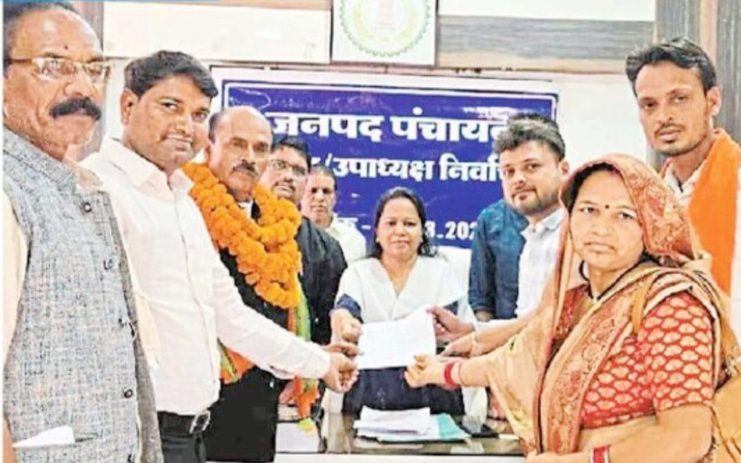 जपं नवागढ़ में भाजपा का कब्जा 