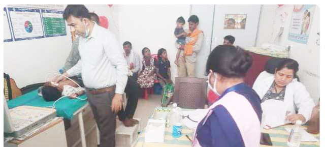 34 बच्चों की स्वास्थ्य जांच, ऑपरेशन के लिए 10 बच्चे चिन्हित 