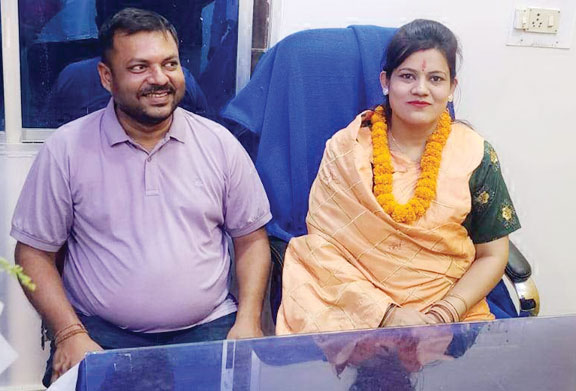 लखनपुर नपं उपाध्यक्ष बनीं नेहा बंसल लखनपुर नपं उपाध्यक्ष बनीं नेहा बंसल