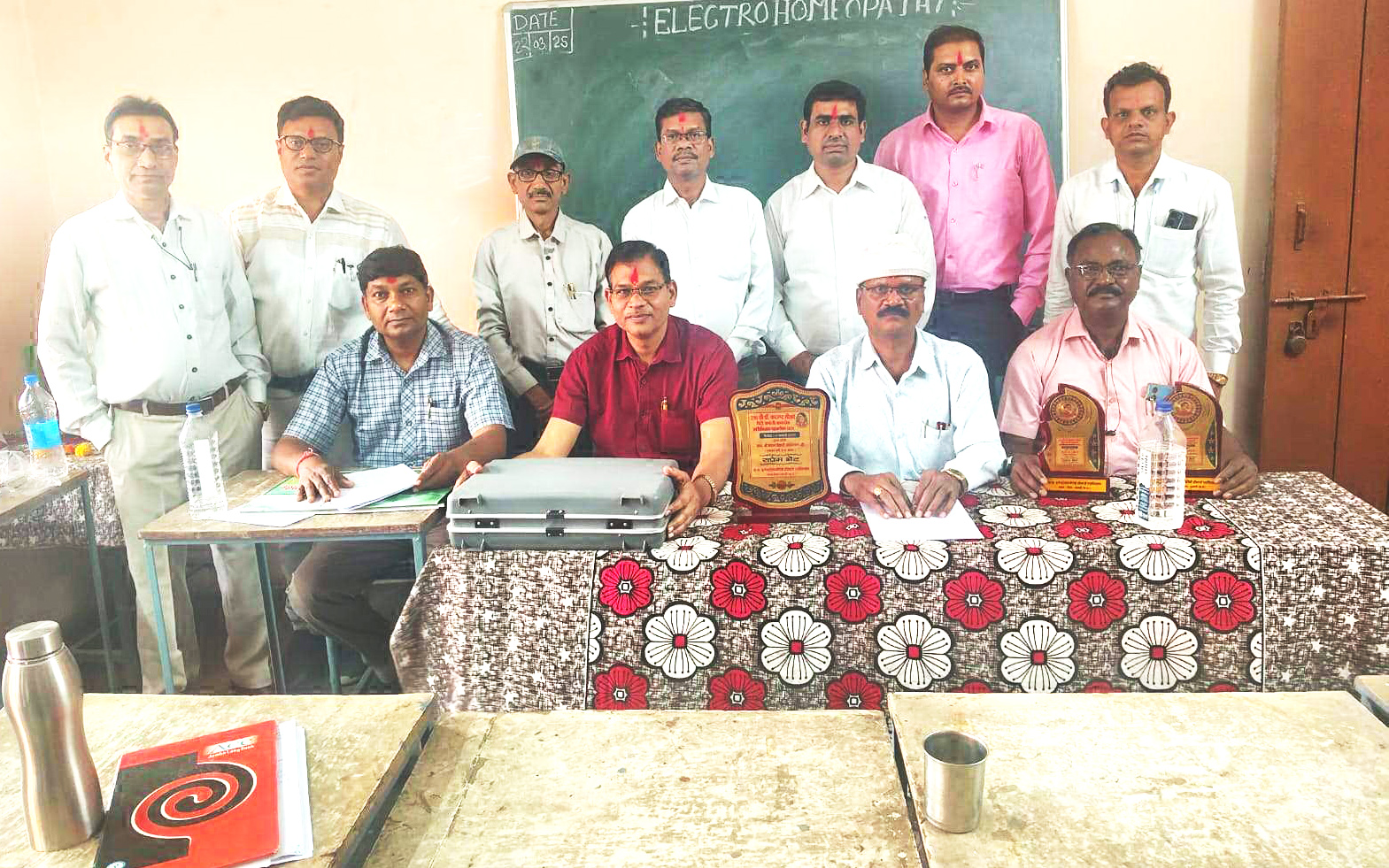 छत्तीसगढ़ इलेक्ट्रो होम्योपैथिक डॉक्टर एसो. की बैठक