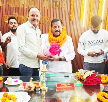 अशोक जैन ने नपाध्यक्ष का संभाला पदभार, विकास करने लिया संकल्प