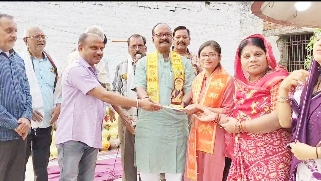  राशि त्रिवेदी को मेघा सम्मान