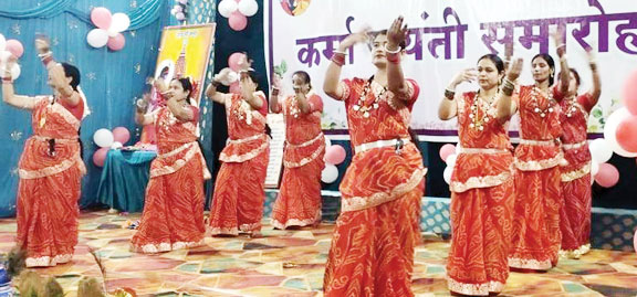 कर्मा जयंती समारोह पर सांस्कृतिक कार्यक्रम