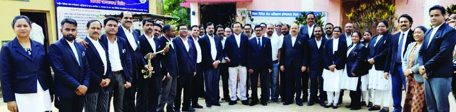 स्थानांतरण पर न्यायाधीशों को दी विदाई