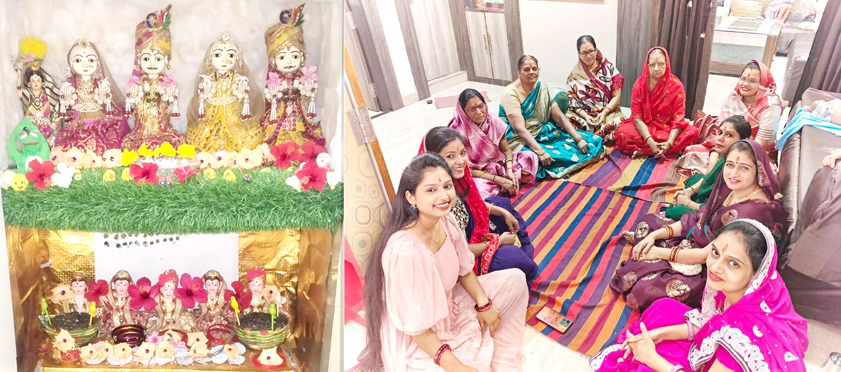 श्रद्धा के साथ मनाया जा रहा गणगौर पर्व श्रद्धा के साथ मनाया जा रहा गणगौर पर्व