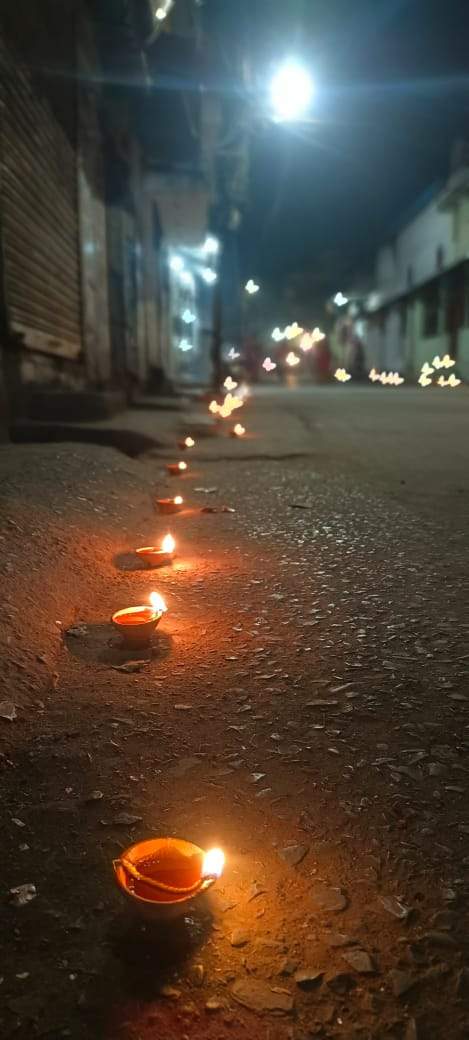 राम मंदिर में हिन्दू नववर्ष पर जगमगाए आस्था के 1100 ज्योत राम मंदिर में हिन्दू नववर्ष पर जगमगाए आस्था के 1100 ज्योत