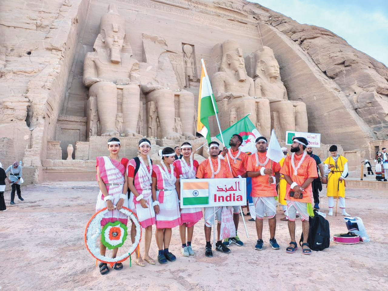 मिस्र देश में गूंजी छत्तीसगढ़ की सांस्कृतिक ध्वनि, पंथी नृत्य दल ने रचा इतिहास मिस्र देश में गूंजी छत्तीसगढ़ की सांस्कृतिक ध्वनि, पंथी नृत्य दल ने रचा इतिहास