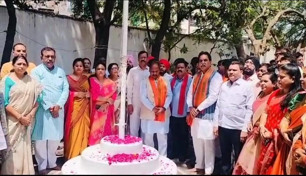 भाजपा स्थापना दिवस के आयोजन शुरू भाजपा स्थापना दिवस के आयोजन शुरू