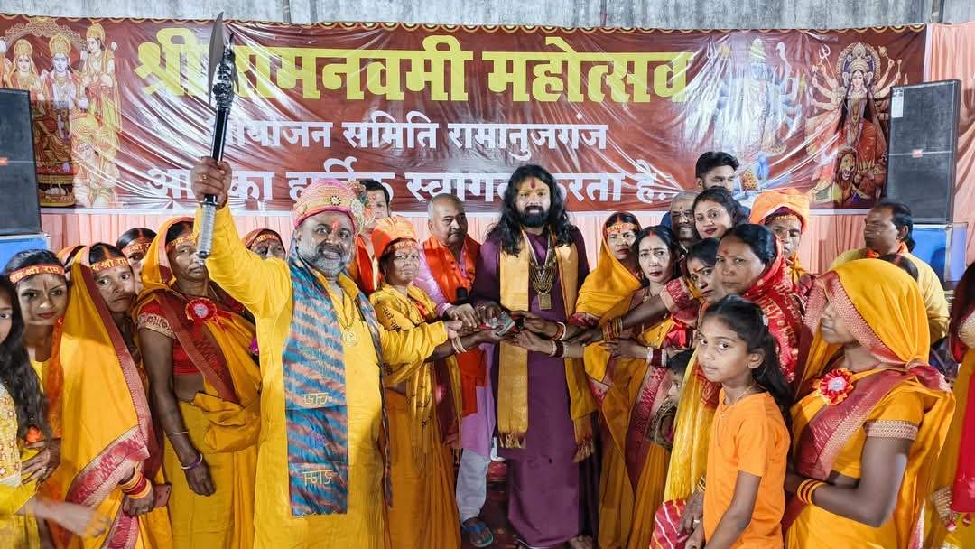 रामनवमी पर निकला जुलूस, दीप यज्ञ व दीपोत्सव भी रामनवमी पर निकला जुलूस, दीप यज्ञ व दीपोत्सव भी