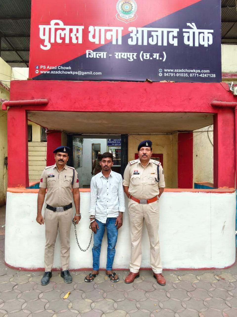 हत्या, हमलावर फरार होने से पहले गिरफ्तार हत्या, हमलावर फरार होने से पहले गिरफ्तार