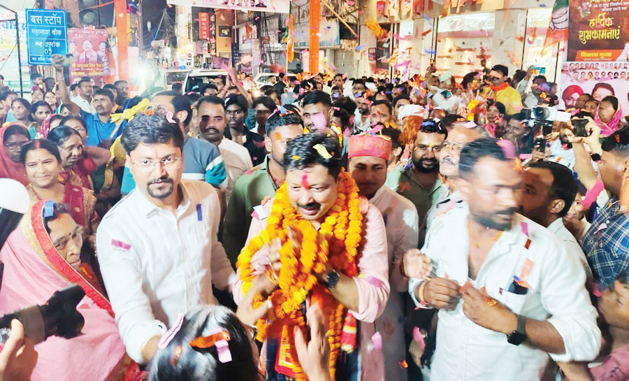 गृह निर्माण मंडल अध्यक्ष अनुराग सिंह देव का सरगुजा में शानदार स्वागत