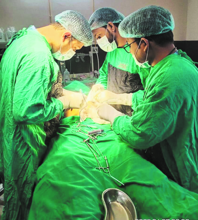 7 किलो वजनी दो ट्यूमर का सफल ऑपरेशन