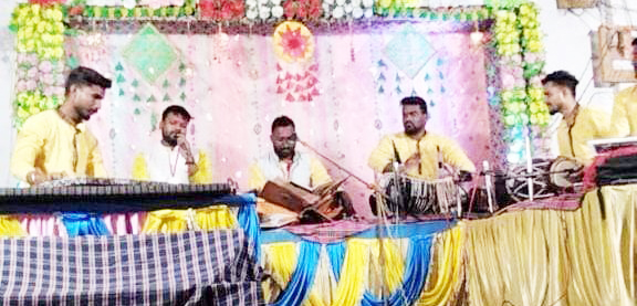 नवागांव में तीनदिनी मानसगान का समापन
