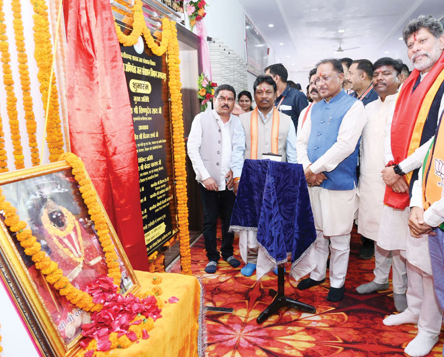 साय ने जल संसाधन विभाग के मुख्य अभियंता कार्यालय का किया उद्घाटन साय ने जल संसाधन विभाग के मुख्य अभियंता कार्यालय का किया उद्घाटन