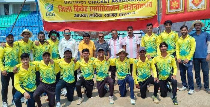कोरबा को नांदगांव ने 57 रन से किया पराजित कोरबा को नांदगांव ने 57 रन से किया पराजित