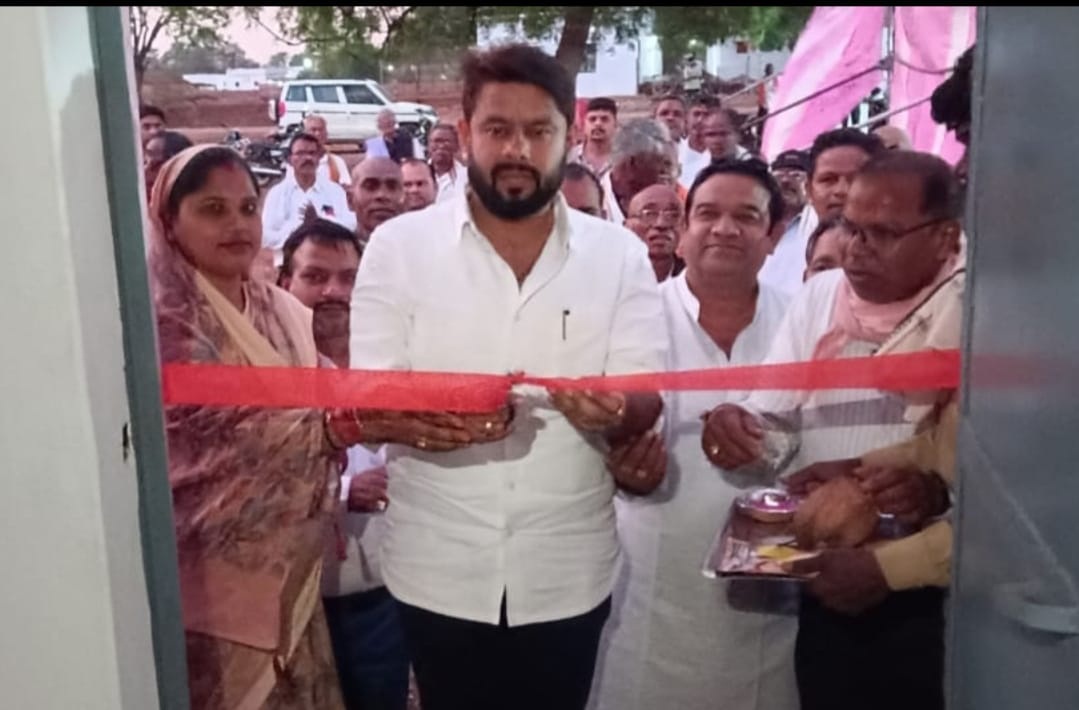  छाबड़ा ने मरार पटेल समाज के सामुदायिक भवन का किया लोकार्पण