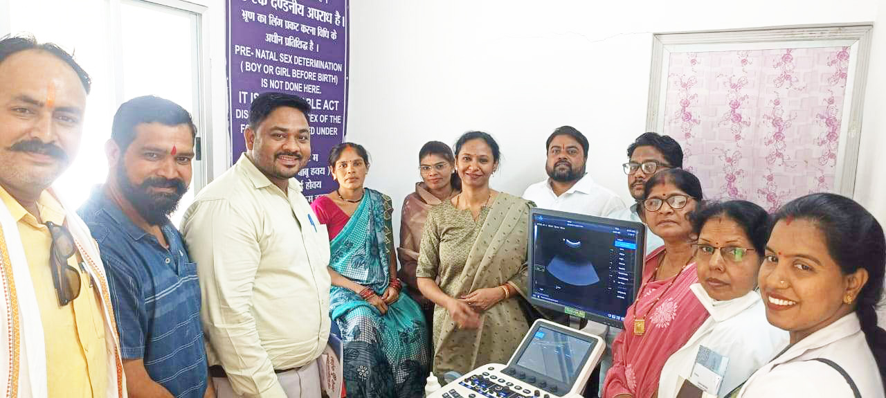नवापारा सीएचसी में सोनोग्राफी सुविधा शुरू