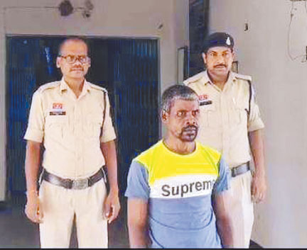 नाबालिग से रेप, आरोपी गिरफ्तार नाबालिग से रेप, आरोपी गिरफ्तार