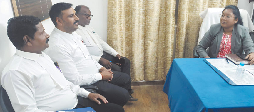  निगरानी व सलाह समिति की मासिक बैठक