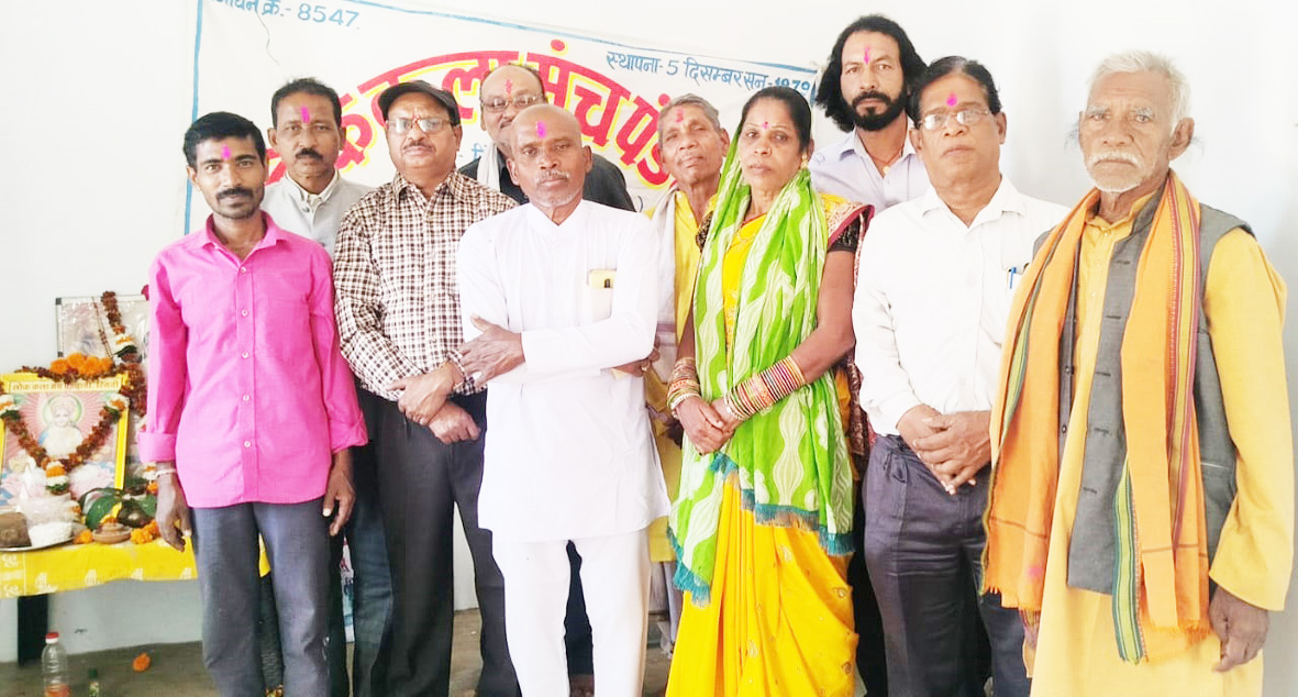 लोककला मंच पंडवानी रिंगनी की बैठक 