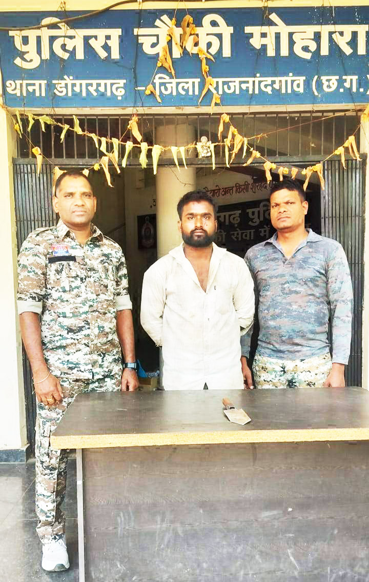 चाकू लेकर डराने-धमकाने वाला युवक गिरफ्तार चाकू लेकर डराने-धमकाने वाला युवक गिरफ्तार
