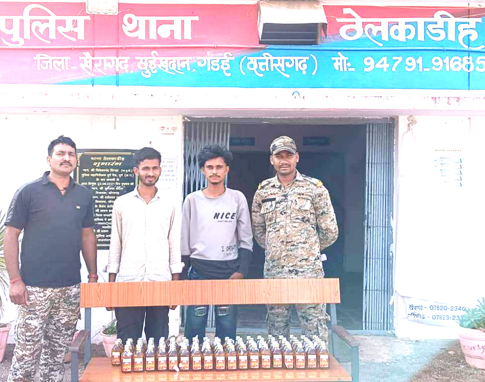 अवैध शराब परिवहन करते एक नाबालिग संग 3 गिरफ्तार अवैध शराब परिवहन करते एक नाबालिग संग 3 गिरफ्तार