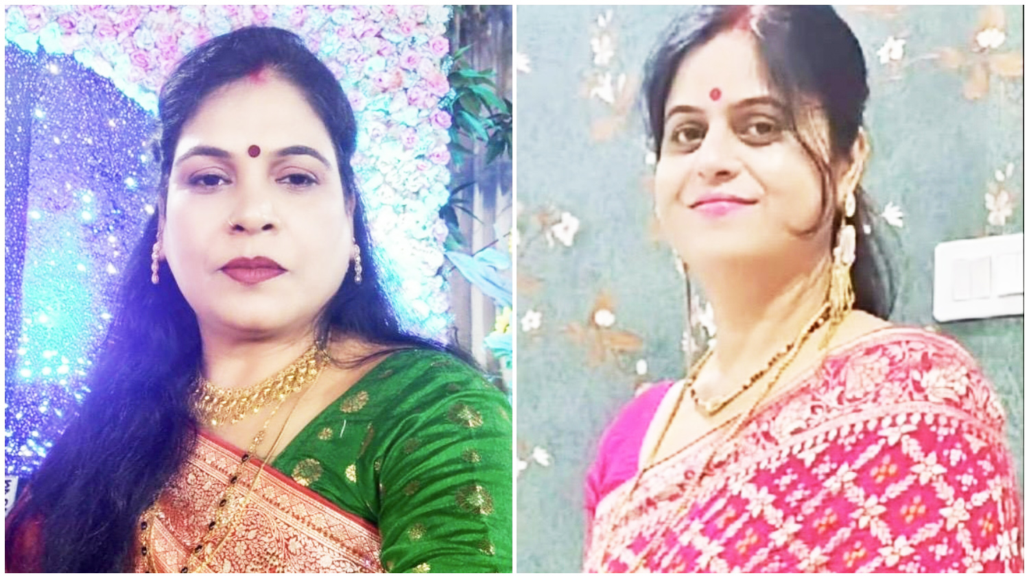 सर्व ब्राह्मण महिला समाज की अध्यक्ष ऋचा द्विवेदी, सचिव श्रद्धा दुबे 