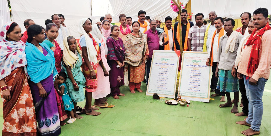 गांवों में 3 करोड़ के कार्यों का लता उसेंडी ने किया भूमिपूजन