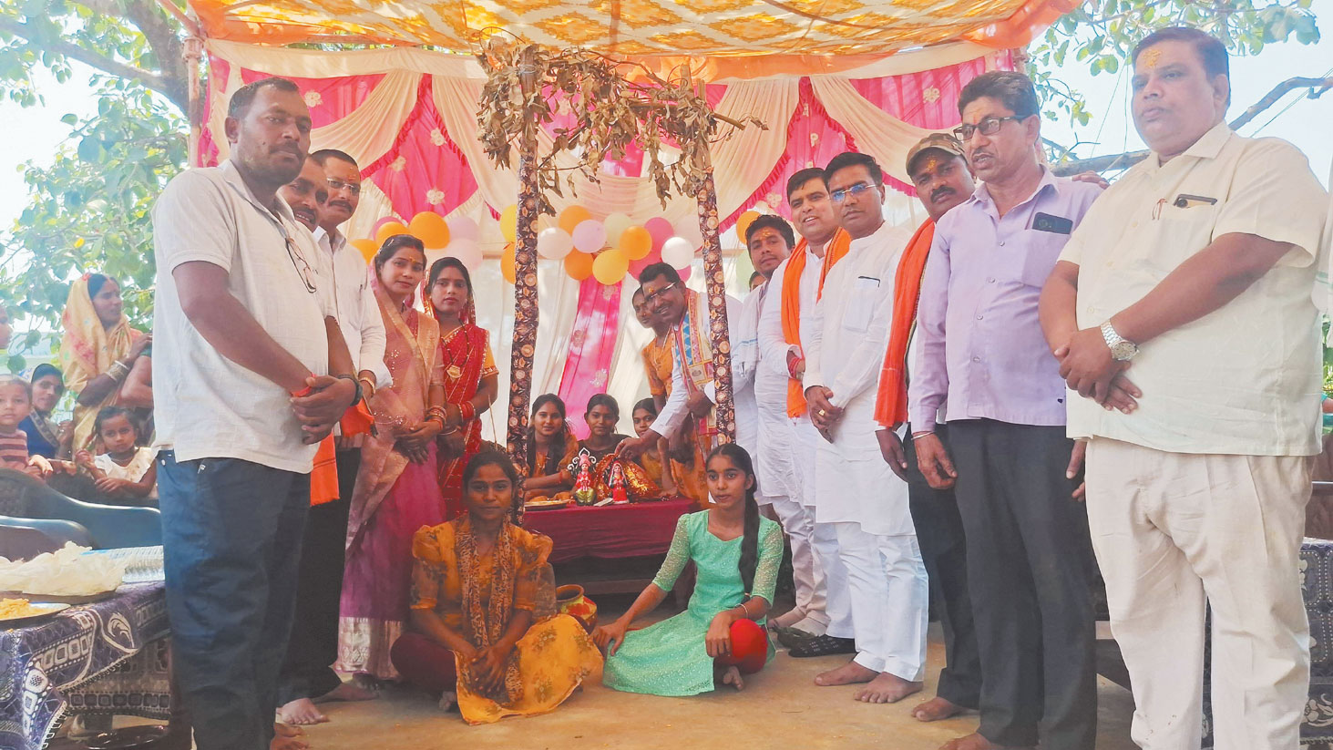 अक्ती पर धूमधाम से गुड्डा-गुडिय़ा विवाह