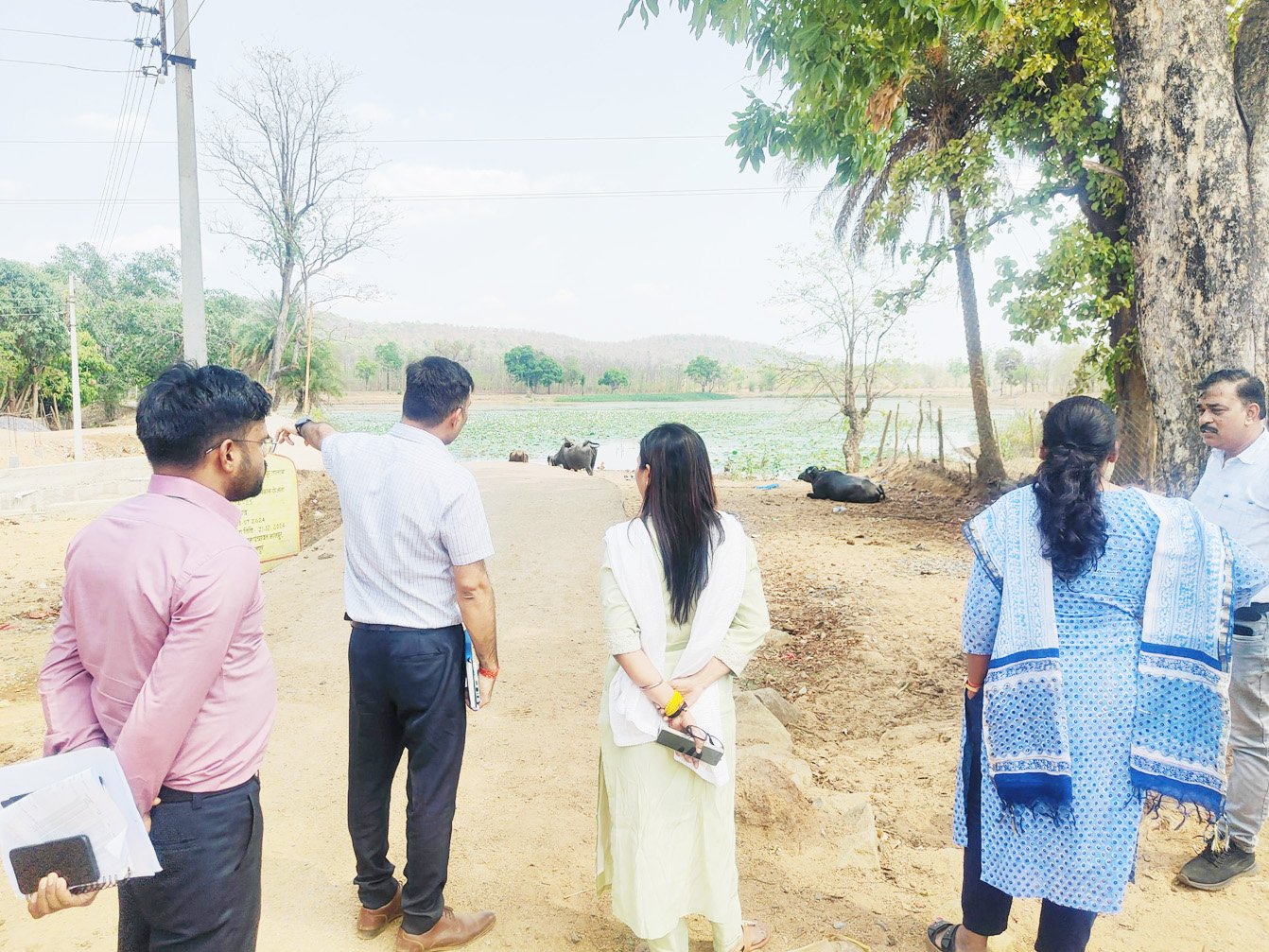 तालाब सौंदर्यीकरण के लिए 49 लाख मंजूर तालाब सौंदर्यीकरण के लिए 49 लाख मंजूर