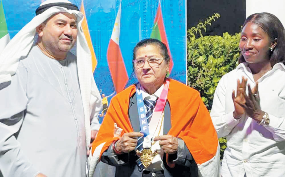 वेटलिफ्टिंग: मनेंद्रगढ़ की 67 बरस की कमला देवी ने दुबई में जीते 3 गोल्ड-1 सिल्वर पदक