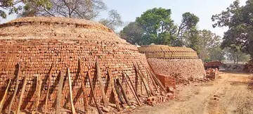खनिज विभाग की ढिलाई, फल-फूल रहा अवैध ईंट का कारोबार