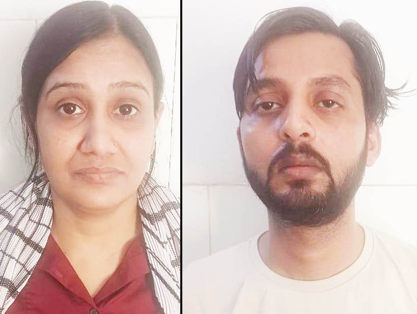 साढ़े 5 करोड़ की ठगी, महिला समेत 2 गिरफ्तार साढ़े 5 करोड़ की ठगी, महिला समेत 2 गिरफ्तार