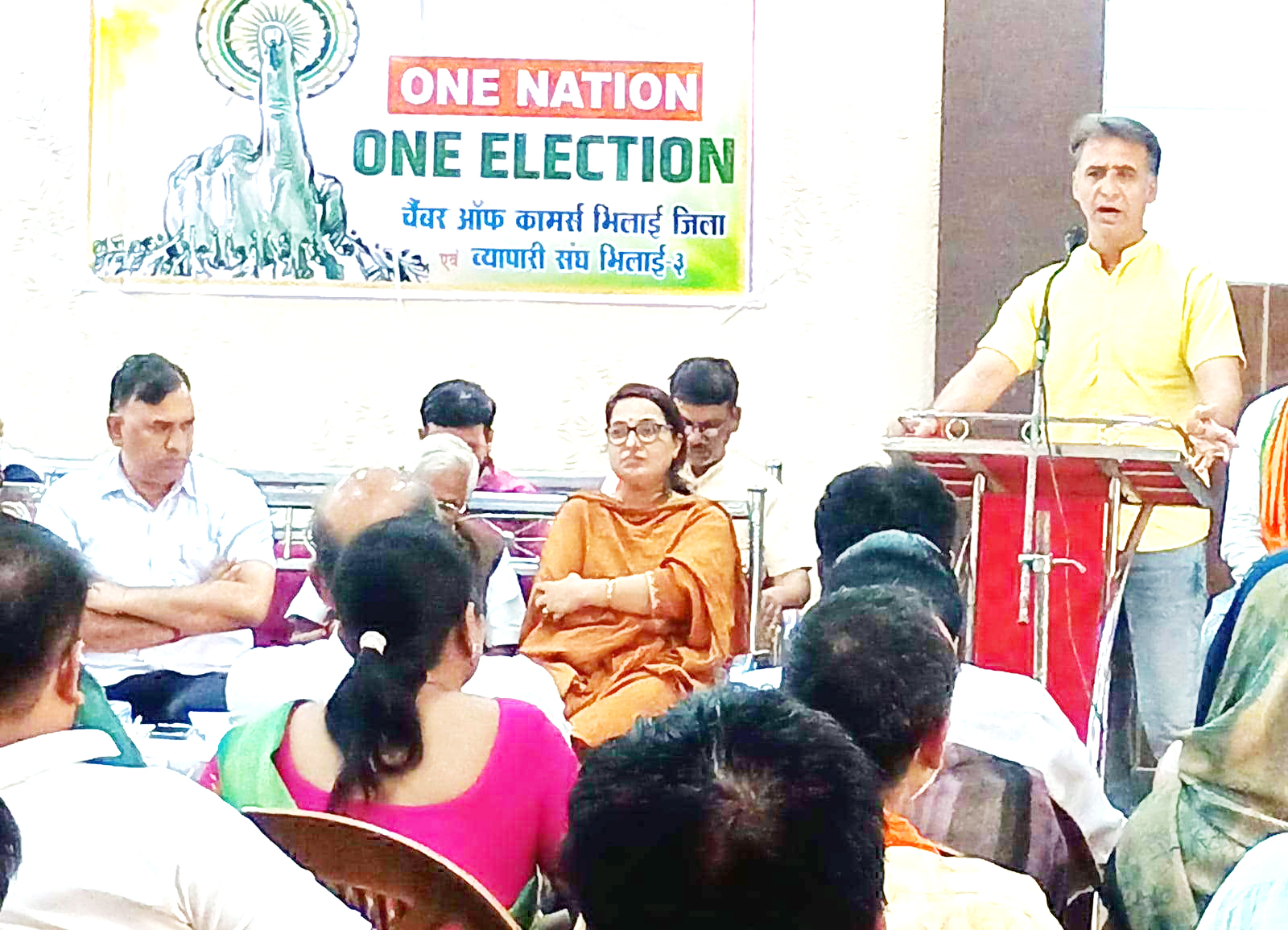 चेम्बर की मुहिम एक देश -एक चुनाव का प्रस्ताव कारोबारियों ने एक मत से पास किया